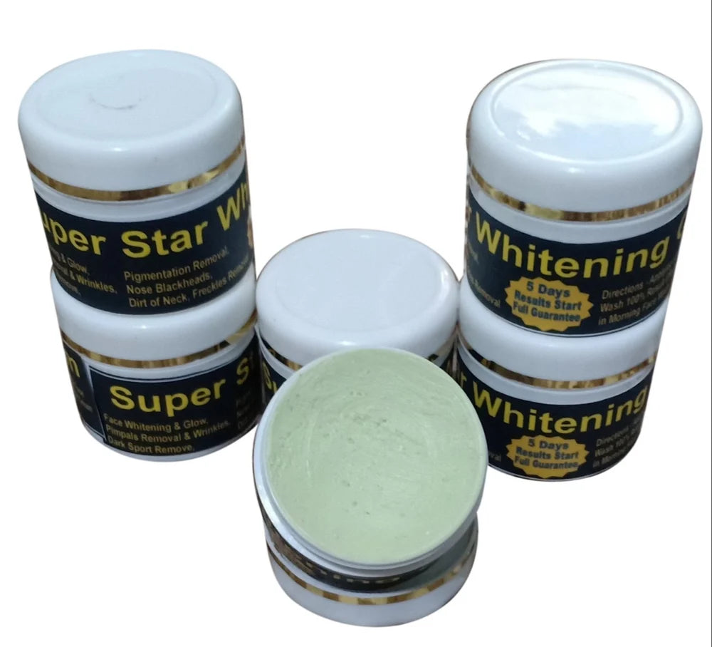Fairness Super Star Whitening brightening face cream, Packaging size: 30 gm