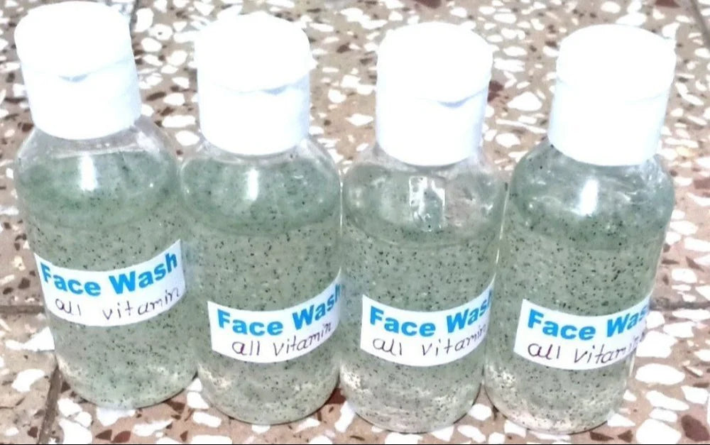 Herbal vitamin face wash, herbal menthol face wash