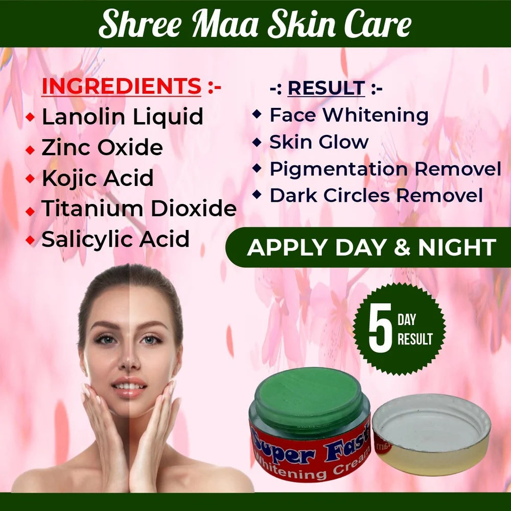 Face fairness Beauty cream, Packaging size: 20 gm