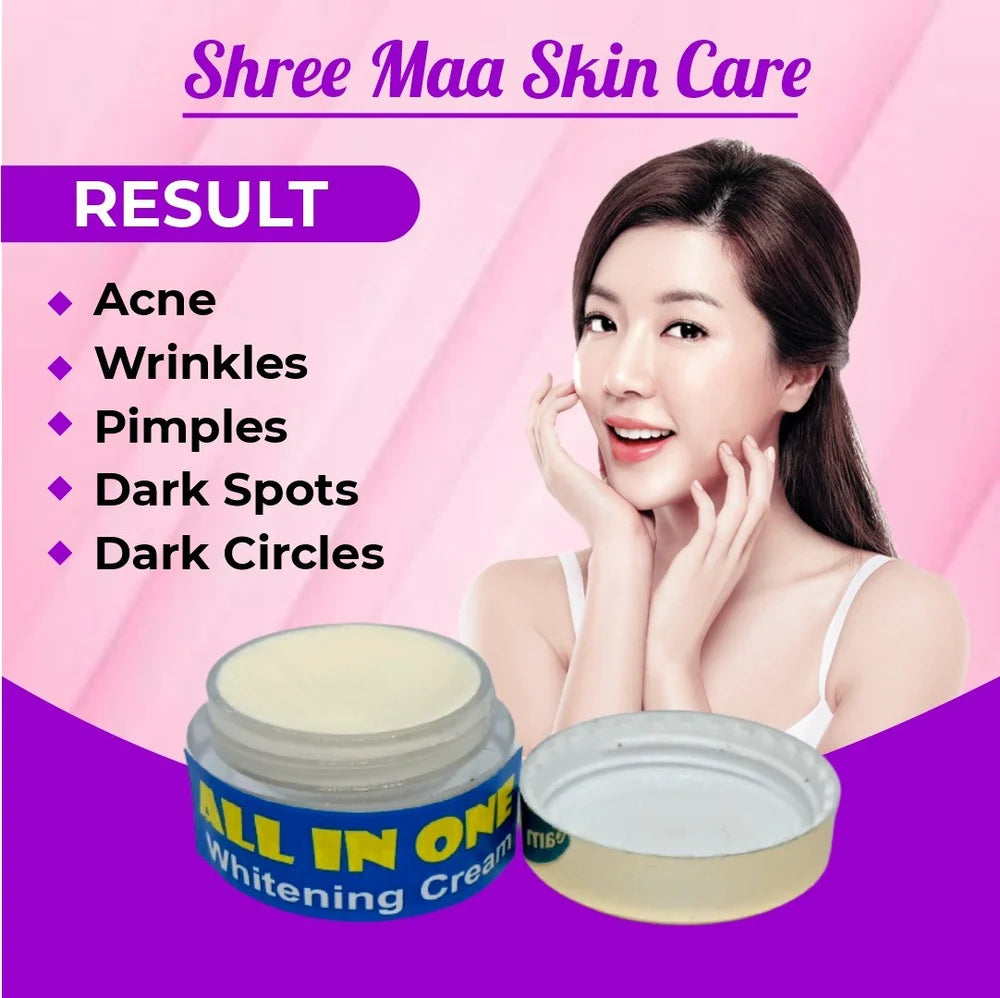 Face skin all in one whitennig & fairness & beauty & bridal skin cream